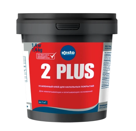 Клей для ПВХ KESTO 2 PLUS 1,4 кг